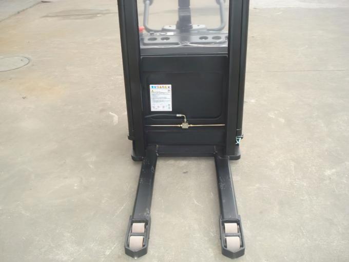 Stand On Electric Stacker Forklift electric pallet stacker 4