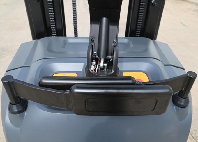 Stand On Electric Stacker Forklift electric pallet stacker 5