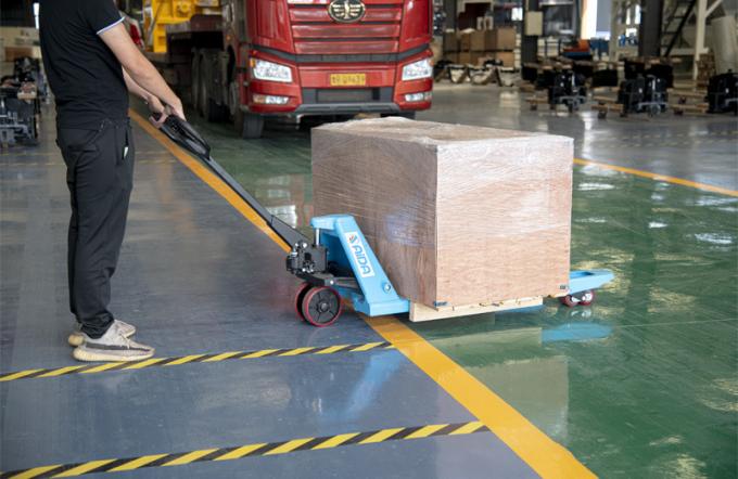 CE 2-3ton Pedestrian Mini Economical Hand Manual Pallet Jack Pump Truck for Warehouse Equipment