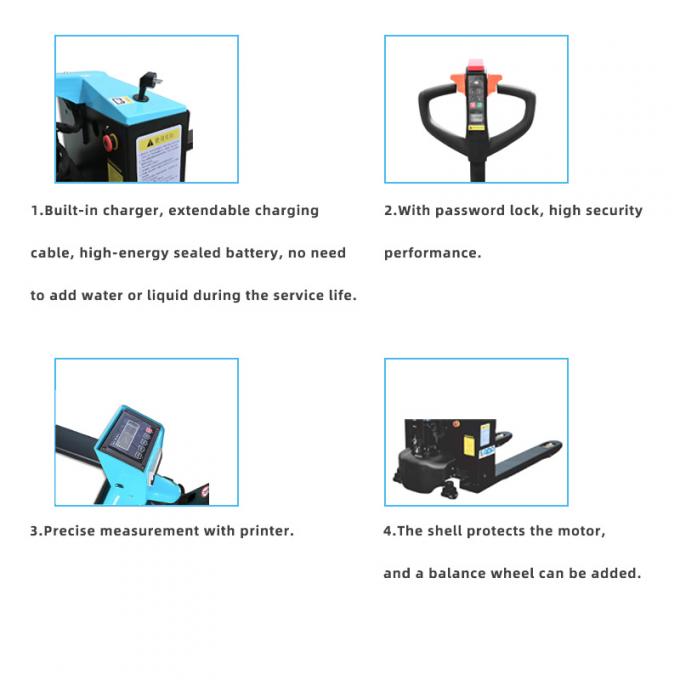 Electric Pallet Truck with Lithium Battery