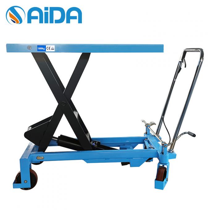 Hydraulic Electric Lift Table Work 1000kg 1500kg Platform Lifts Industrial Scissor Lifter Height 900mm, 1000mmm