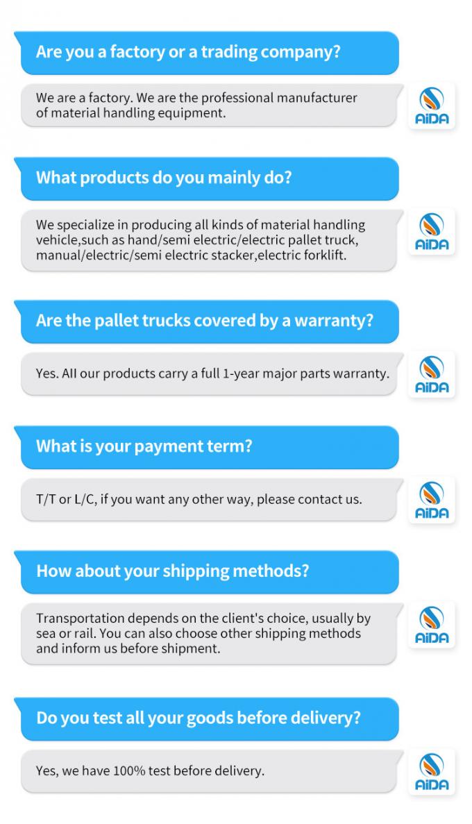 New Design High Level Order Picking Truck Order Picker