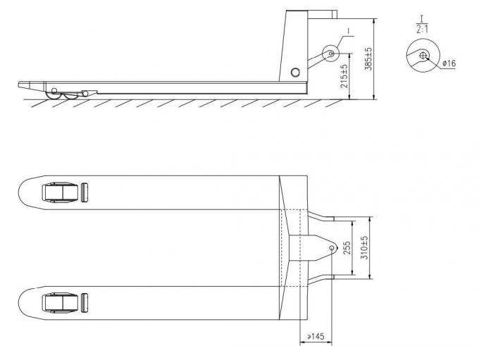 Forklift Control System Spare Parts Control Handle for Electric Pallet Truck