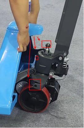 Forklift Control System Spare Parts Control Handle for Electric Pallet Truck