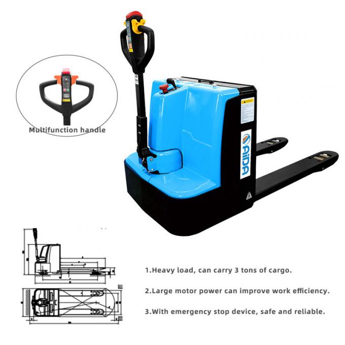 Industrial Motorized Pallet Jack 0