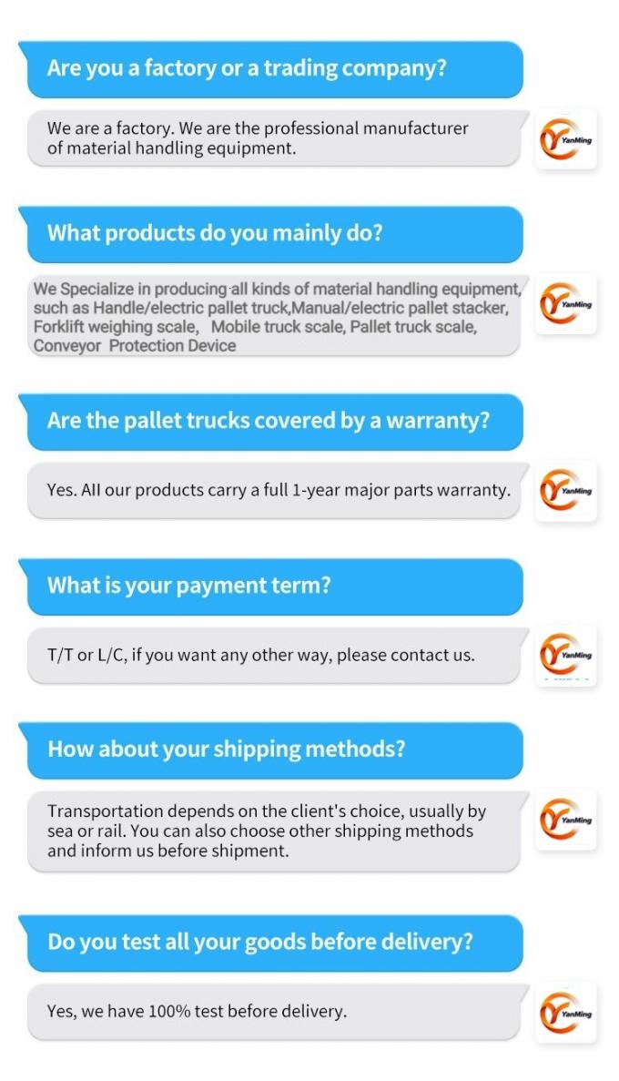 Material Handling Equipment Digital Fork lift Scales For forklift 6