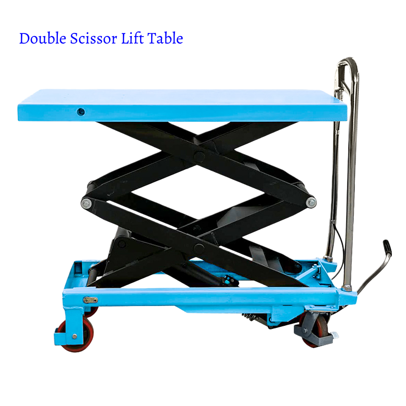 1300Mm Max Lift Height Hydraulic Table Lifter 350kg Rated Capacity Easy ...